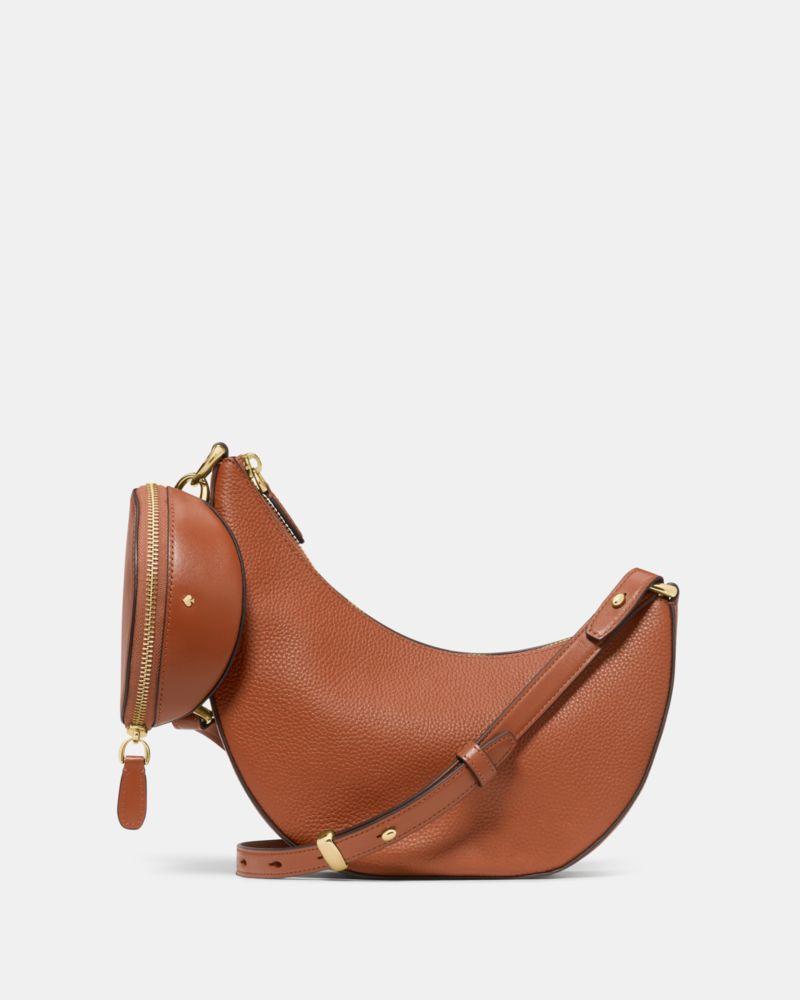 شنطة كيت سبيد - Duo Suede Crossbody Bag