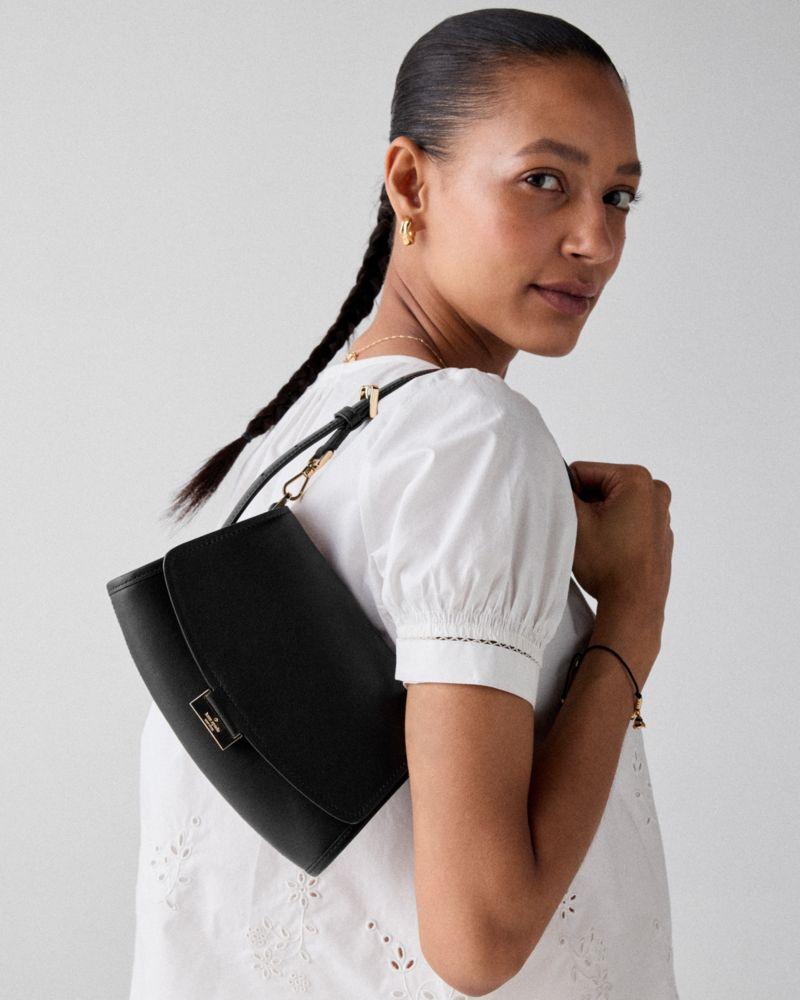 شنطة كيت سبيد - Ali Suede Mini Crossbody Bag