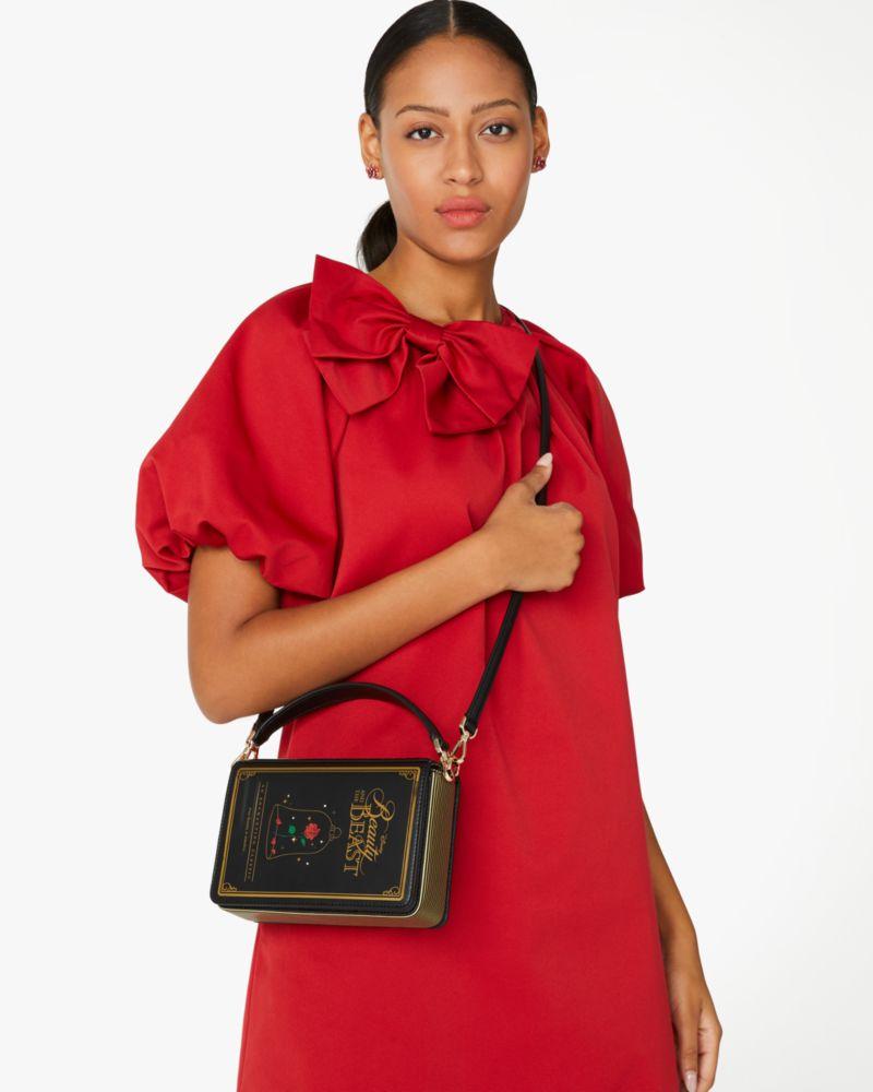 شنطة كيت سبيد - Disney X Kate Spade New York Beauty And The Beast 3d Book Crossbody