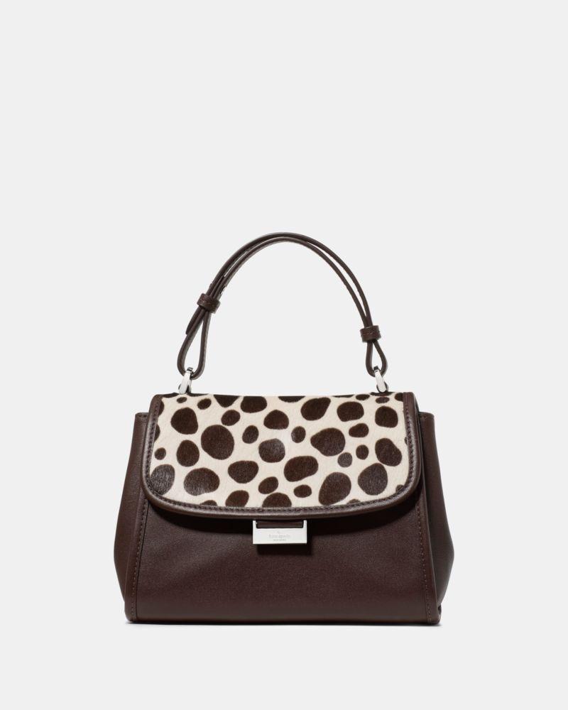 شنطة كيت سبيد - Riley Haircalf Small Top Handle Bag