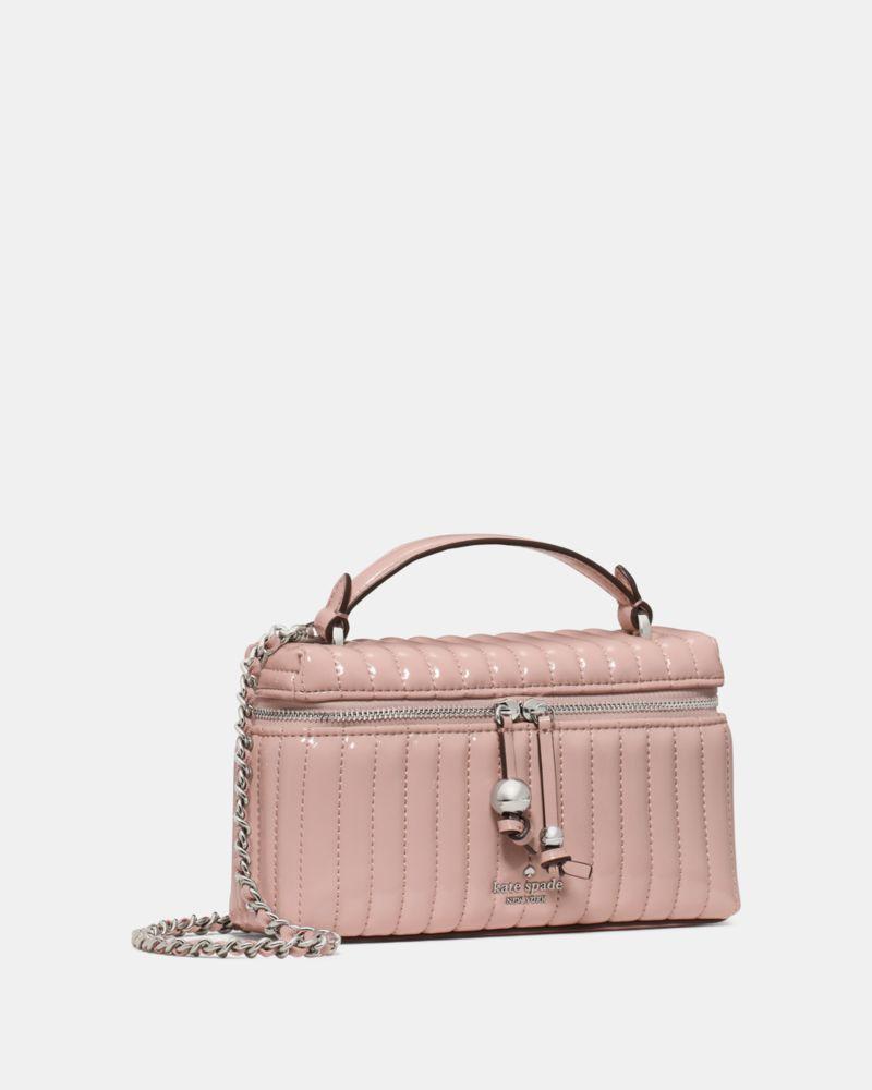 شنطة كيت سبيد - Blair Shiny Quilted Vanity Crossbody