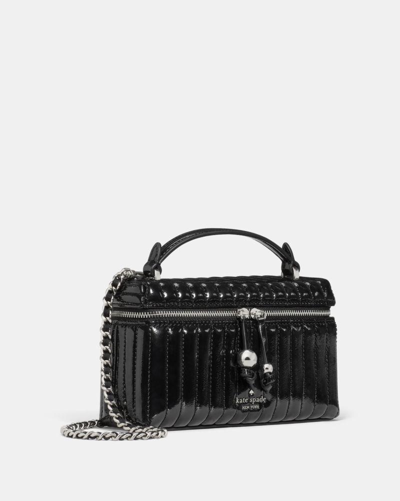 شنطة كيت سبيد - Blair Shiny Quilted Vanity Crossbody