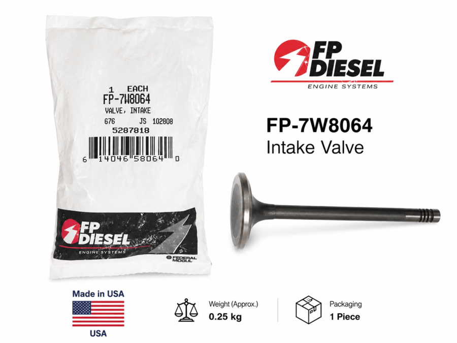 Intake Engine Valve FP-7W8064