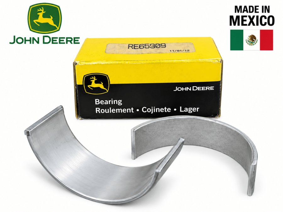John Deere Genuine Crankshaft Bearing Set RE65309