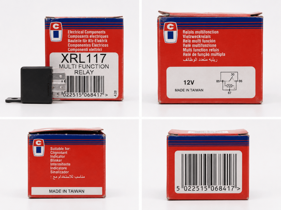 Multi Function Relay XRL117 12V