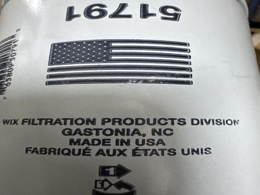 WIX FILTERS 51791