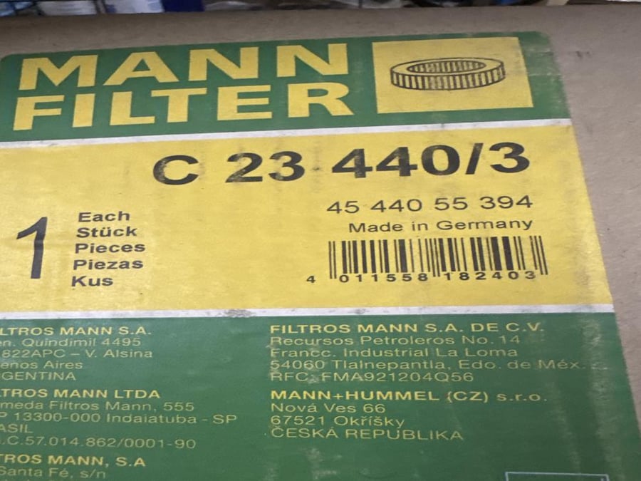 MANN FILTER C 23 440/3