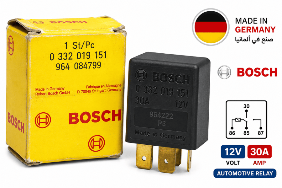 Bosch Automotive Relay 12V 30A 0332019151