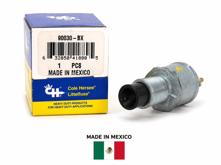 Cole Hersee 90030-BX Heavy Duty Momentary Push Button Switch
