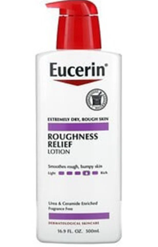 Eucerin lotion for moisturizing dry and cracked skin