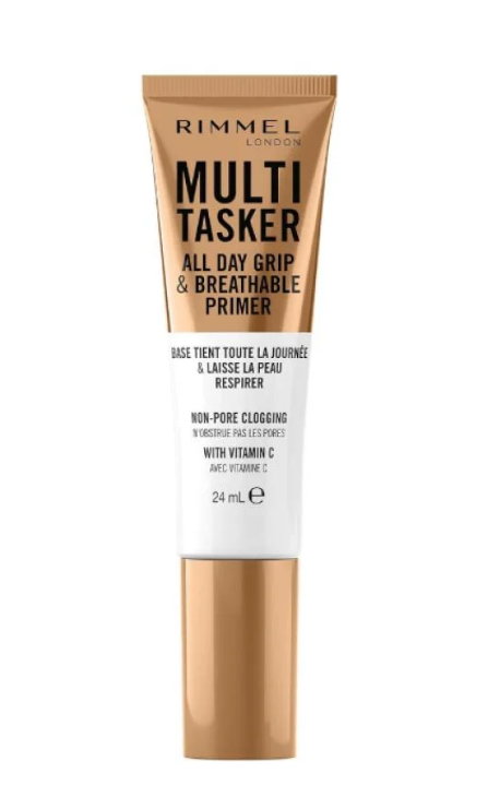 برايمر Rimmel London مالتي تاسكر بفيتامين C لتحضير البشرة وتثبيت المكياج