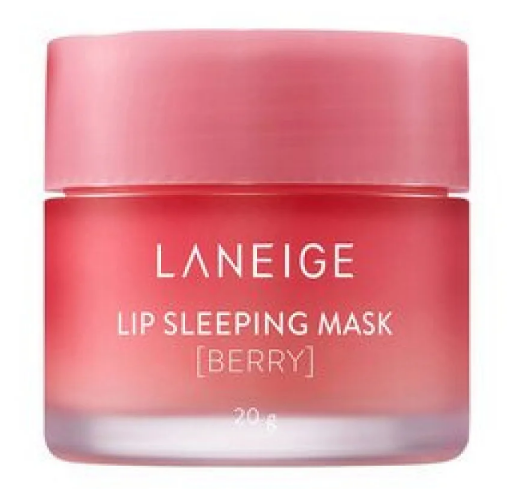 Lip mask with berries for lip hydration