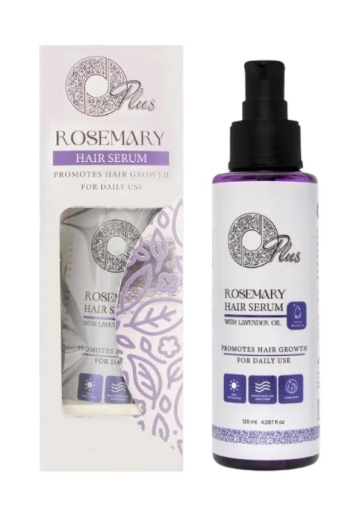 O Plus Rosemary and Lavender Hair Serum 120 ml – Complete Moisturizing and Care