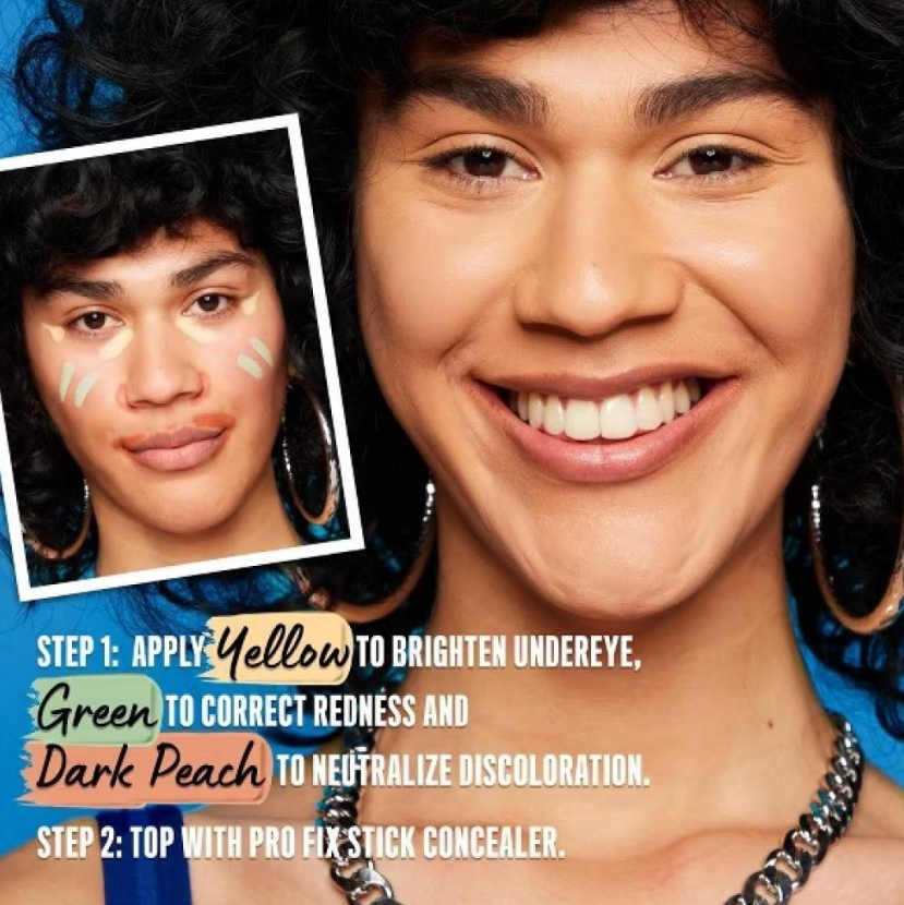 Nex Pro Fix Stick Concealer 0.3 Yellow – Color correction and natural coverage of imperfections