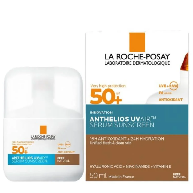 La Roche-Posay Anthelios UV Air Tinted Serum SPF50+ – حماية عالية ولمسة لون طبيعية