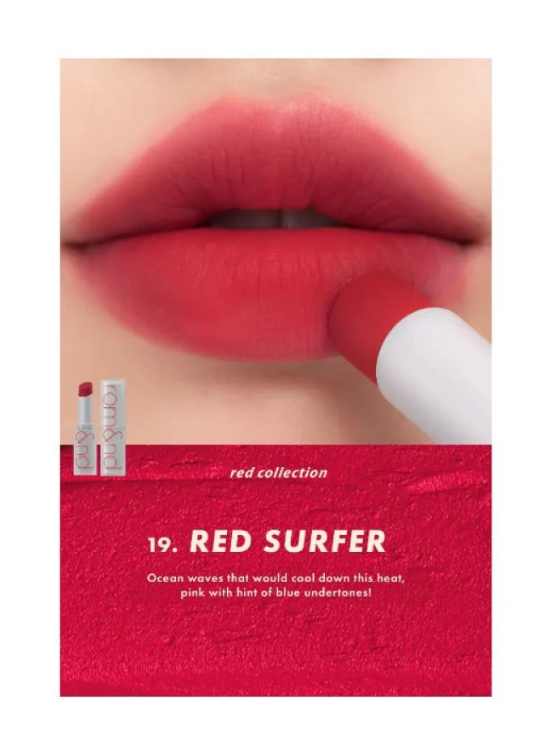 Romand Zero Matte Lipstick 19 Red Surfer
