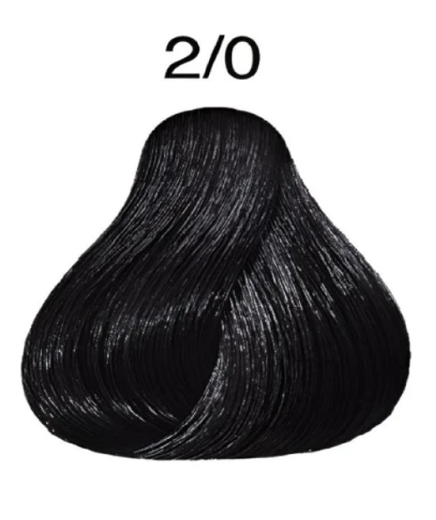 Wella Koleston Deluxe 2/0 صبغة شعر – أسود غني بلمعان جذاب ونتائج احترافية