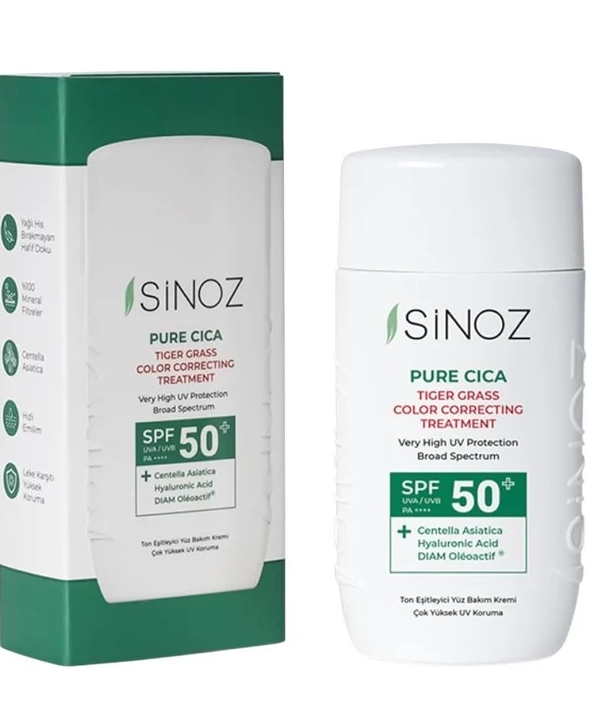 واقي شمس سينوز بيور سيكا SPF50+ – 50 مل حماية عالية وتهدئة للبشرة