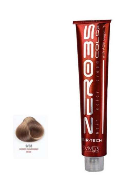 Zero 35 Italian hair dye 9/32 – Rich and uniform color with natural shine 50ml