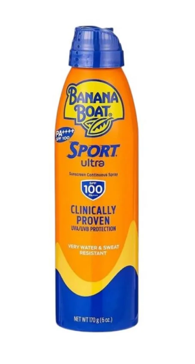 بخاخ واقي شمس بنانا بوت سبورت الترا SPF100 – 170 جم حماية قصوى وثبات عالي