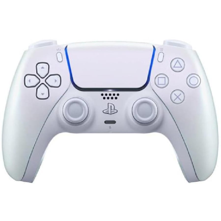 وحدة تحكم لاسلكية DualSense لؤلؤي صافي لجهاز PlayStation 5