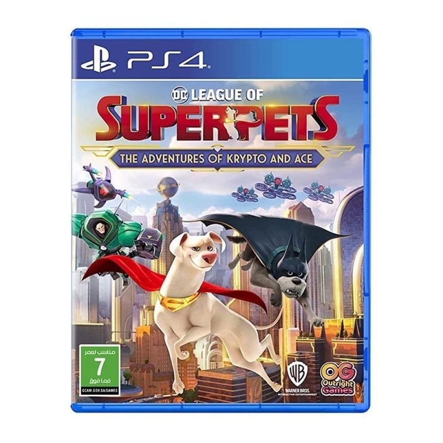 دي سي ليج أوف سوبر بيتس مغامرات كريبتو وآيس PS4