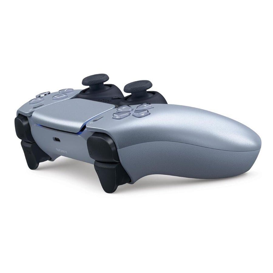وحدة تحكم لاسلكية دوال سينس  فضي صافي PS5