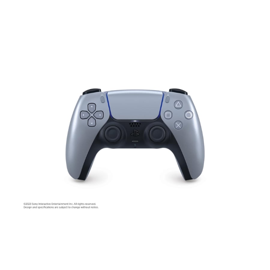 وحدة تحكم لاسلكية دوال سينس  فضي صافي PS5