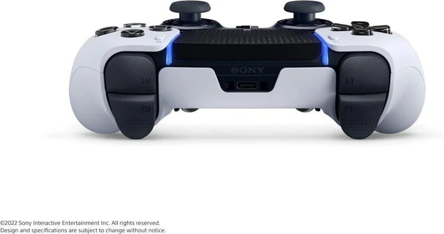 وحدة تحكم احترافية أبيض PS5