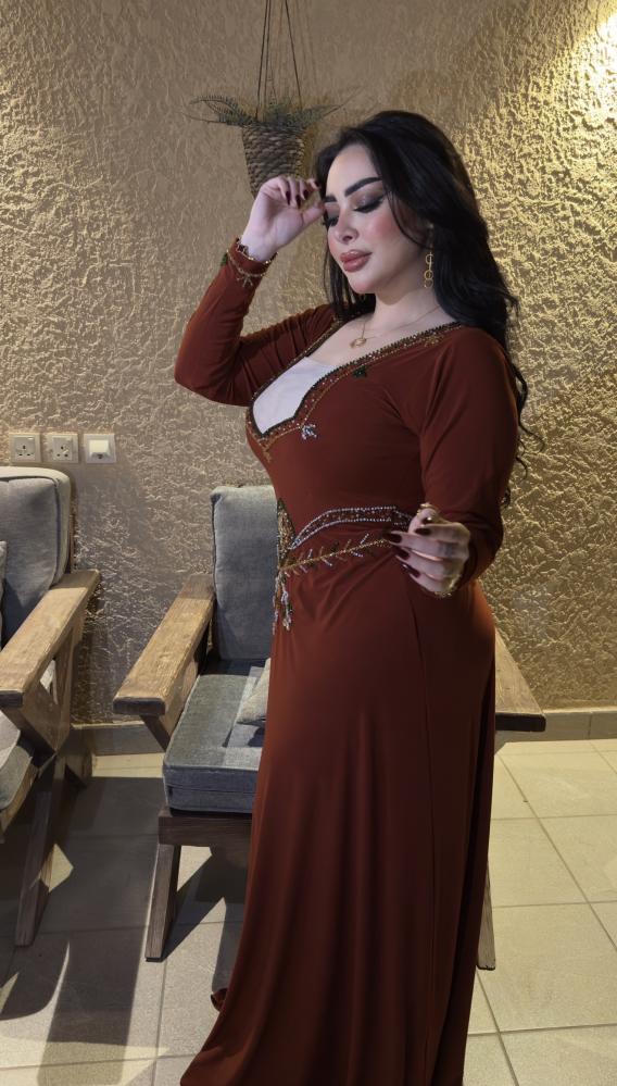 فستان جملي شك