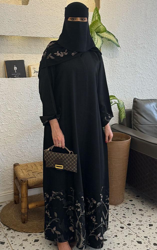 عباية روز - زاهية
