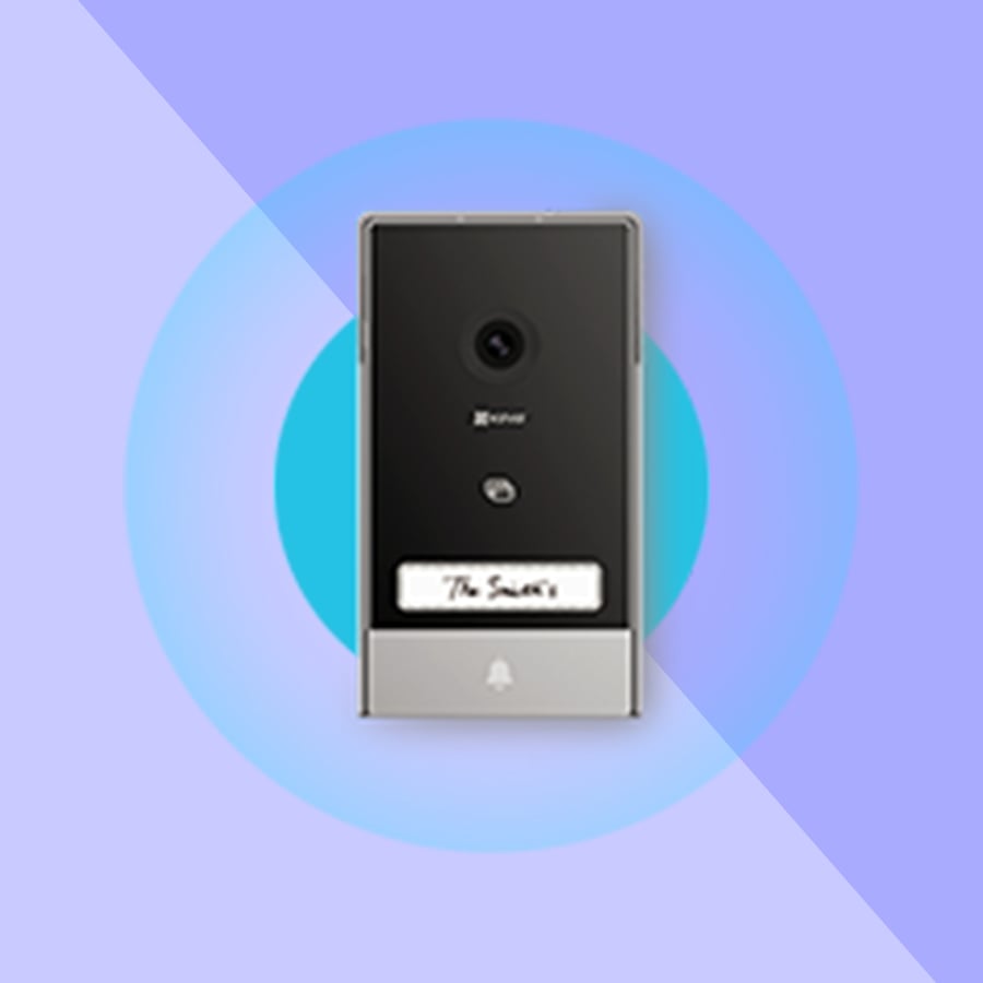 EZVIZ HP7 2-Entry Kit (نظام اتصال داخلي بالفيديو للمنزل الذكي).