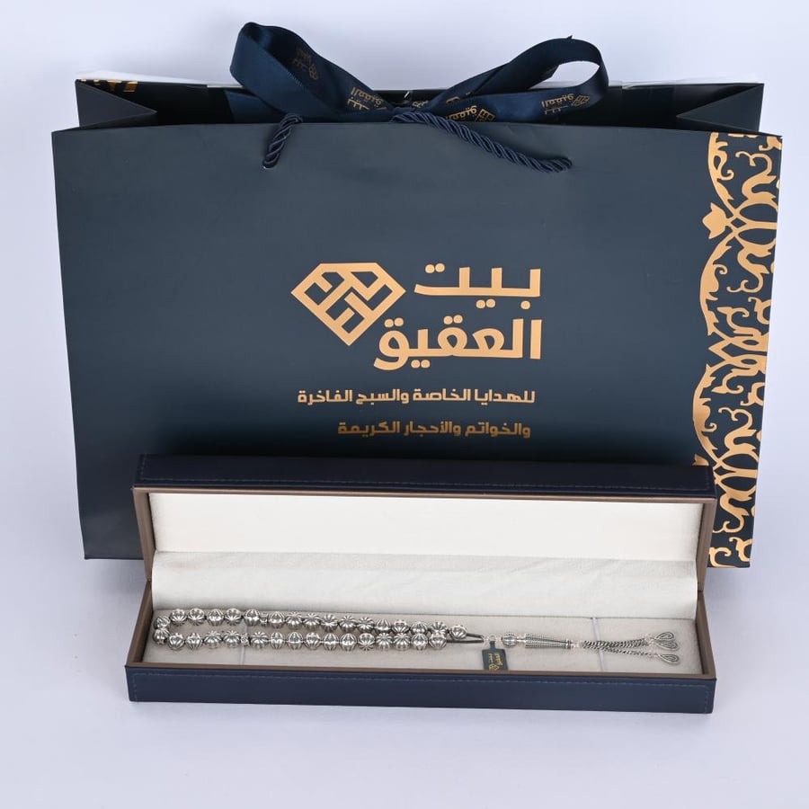 سبحة الفضة  التايلاندية الخالصة 971