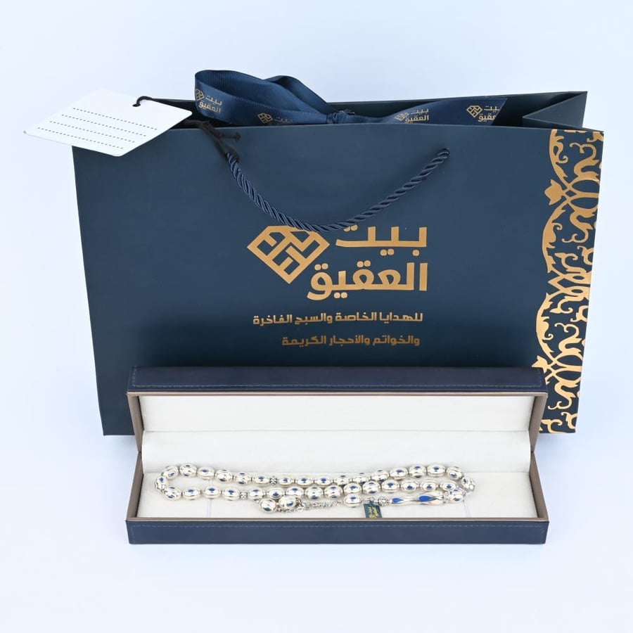 سبحة فاتوران مع فضة