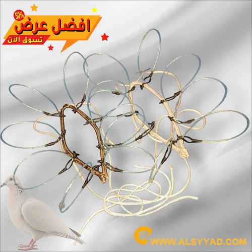 شبكة صقور مقاس قمري  8 عيون عدد 2