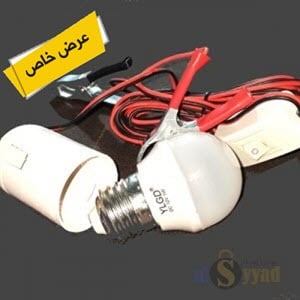 لمبة على بطارية السيارة DC12V