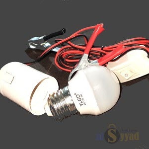 لمبة على بطارية السيارة DC12V