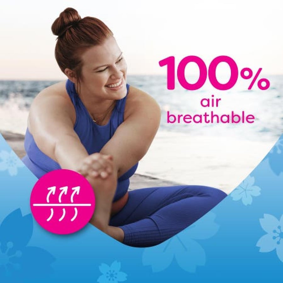 Carefree Panty Liners Cotton Unscented 76pcs