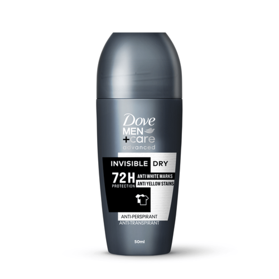 Dove deodorant roll-on for men invisible and dry 50 ml