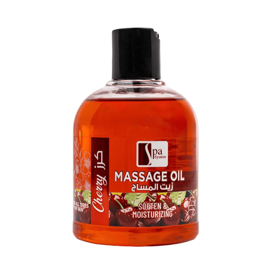 Massage Oil With Cherry By Spa System - 250ml