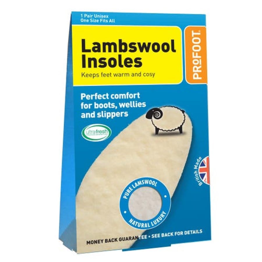 Sheepskin insoles