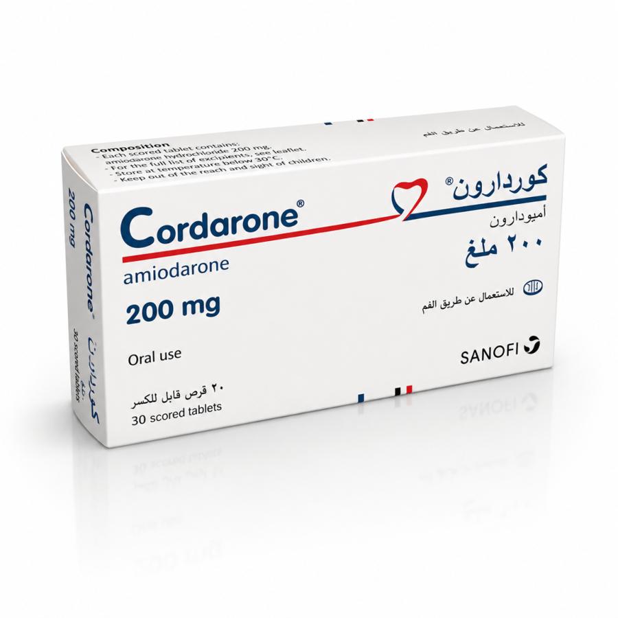 كوردارون 200 مجم 30 قرص