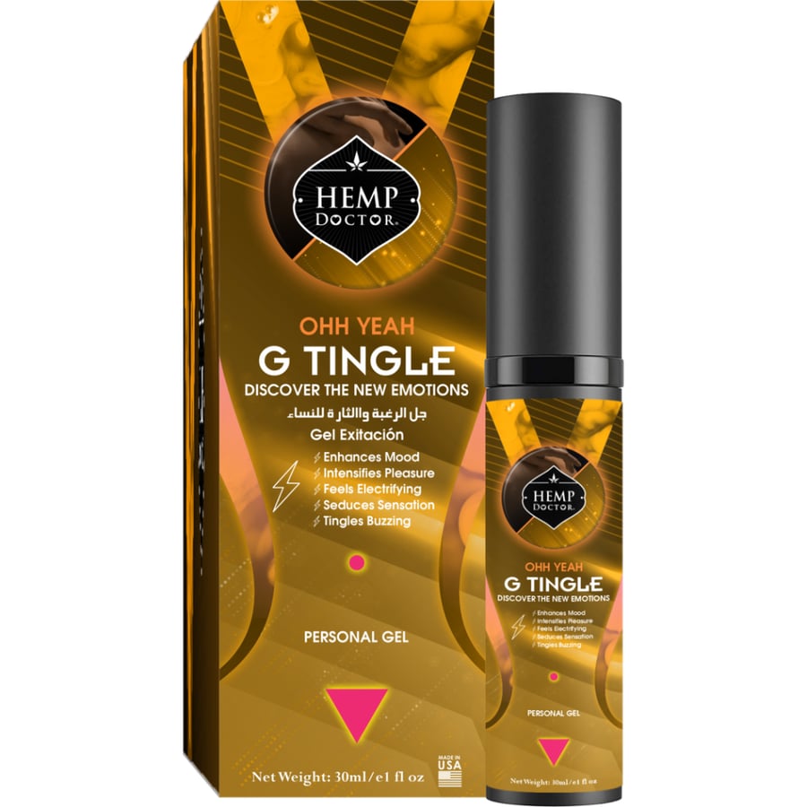 دكتور هيمب جل تحفيز للنساء 30 مل Hemp Doctor G Tingle Gel For Women 30 ml