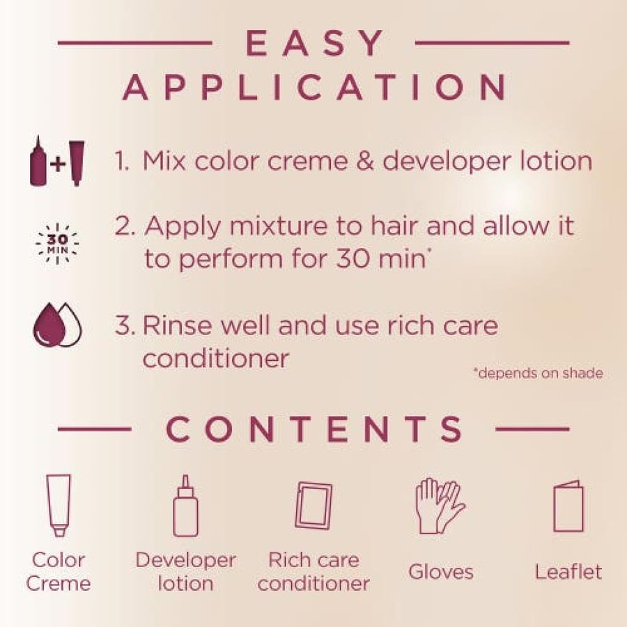 Intensive Chocolate Hair Dye Palette 3-65