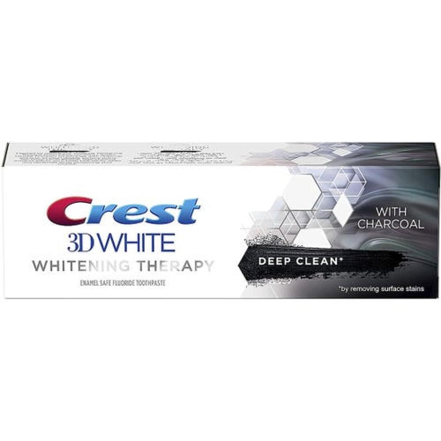 Charcoal whitening toothpaste 75ml