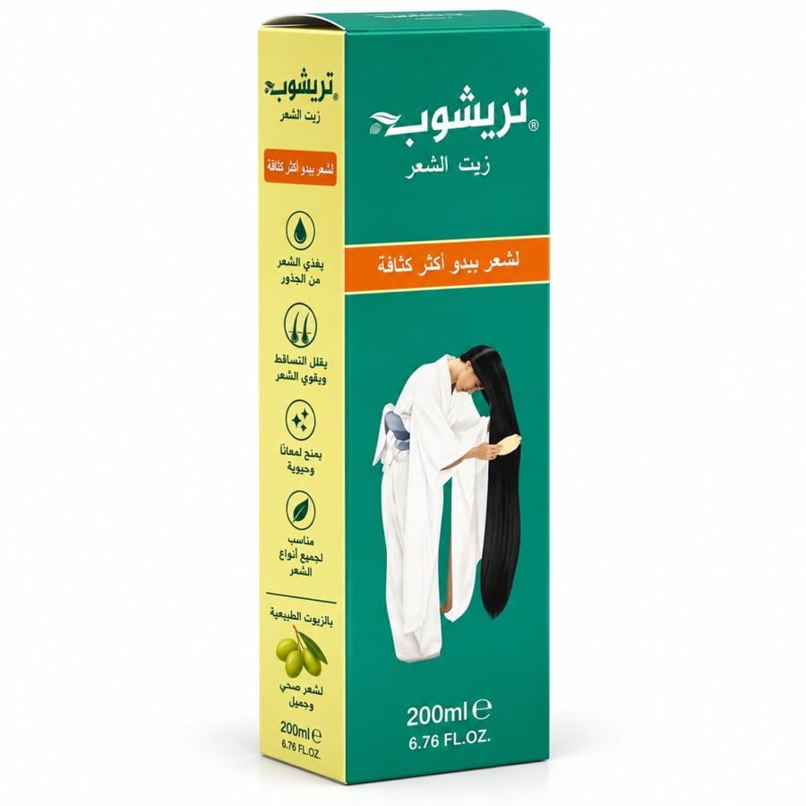 تريشوب زيت لزيادة كثافة الشعر – 200 مل