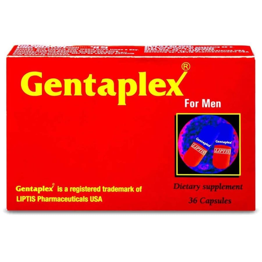 جنتابلكس – مكمل غذائي للرجال (36 كبسولة) | Gentaplex for Men (36 Capsules)