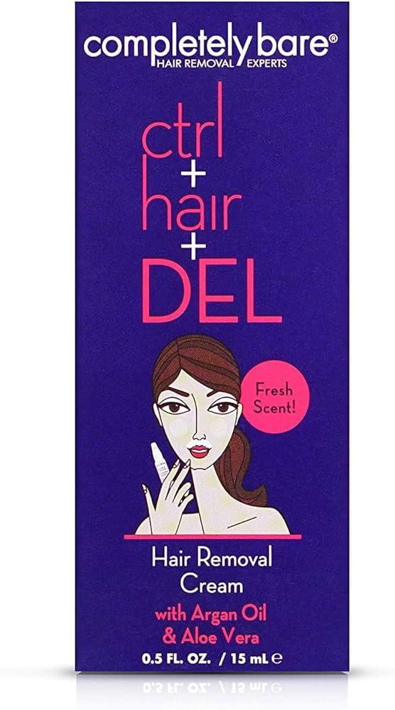 كريم إزالة شعر الوجه كومبليتلي بير Ctrl+Hair+Del 15 مل