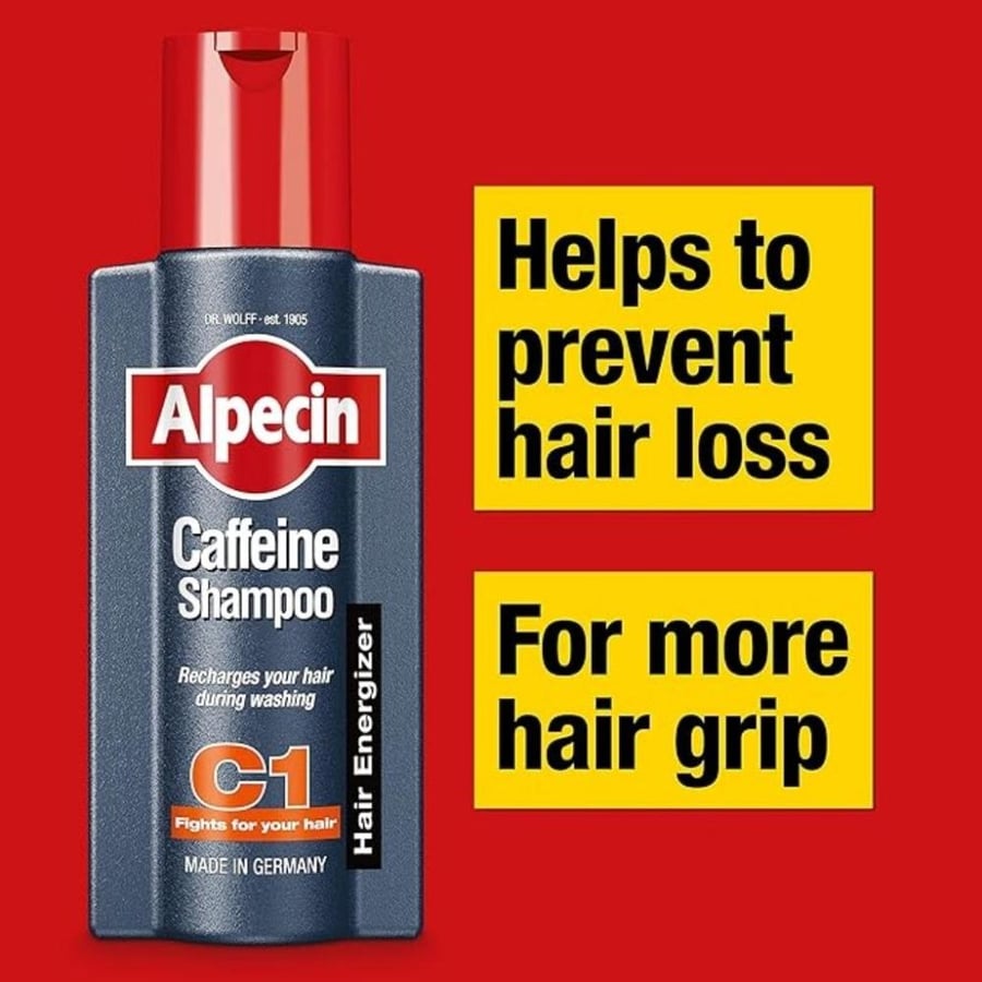 ألبسين شامبو الكافيين المحفّز للشعر 250 مل Alpecin Caffeine Shampoo Hair Energizer 250ml