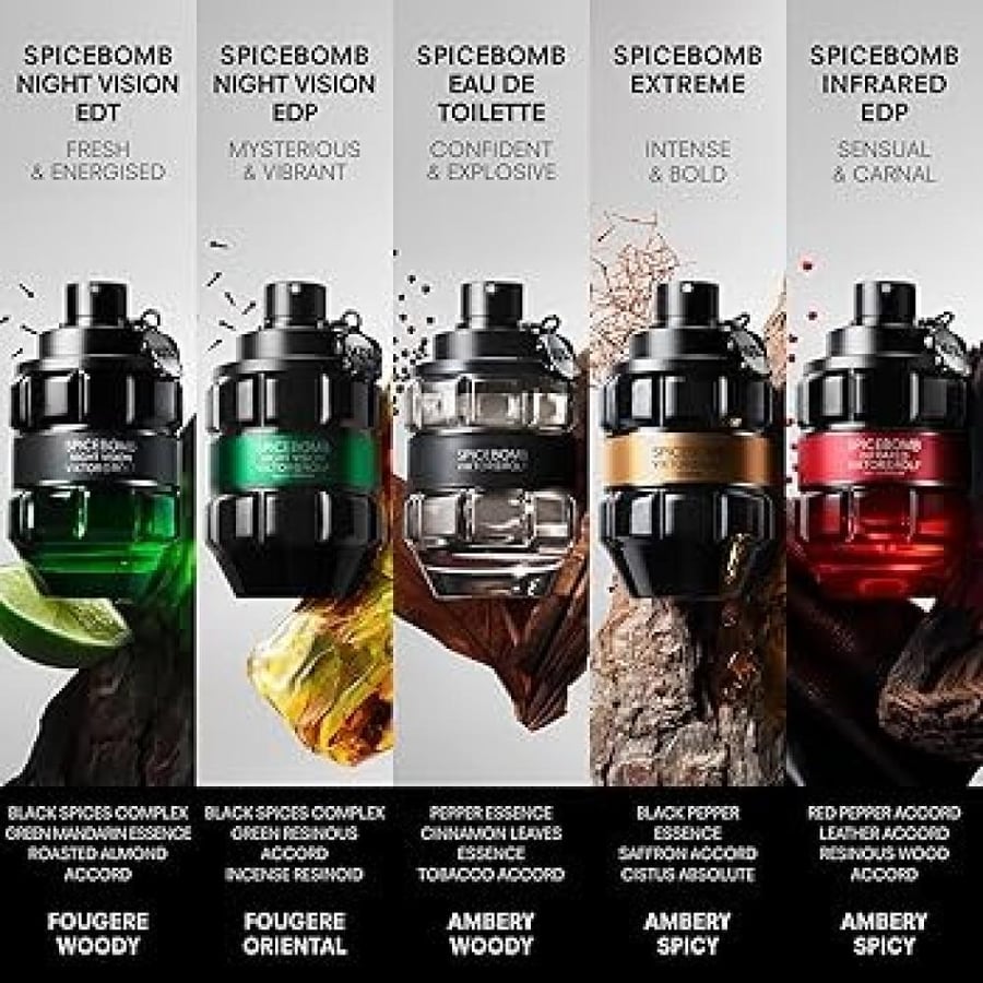 عطر فيكتور اند رولف سبايس بومب نايت فيجين او دو تواليت 90مل